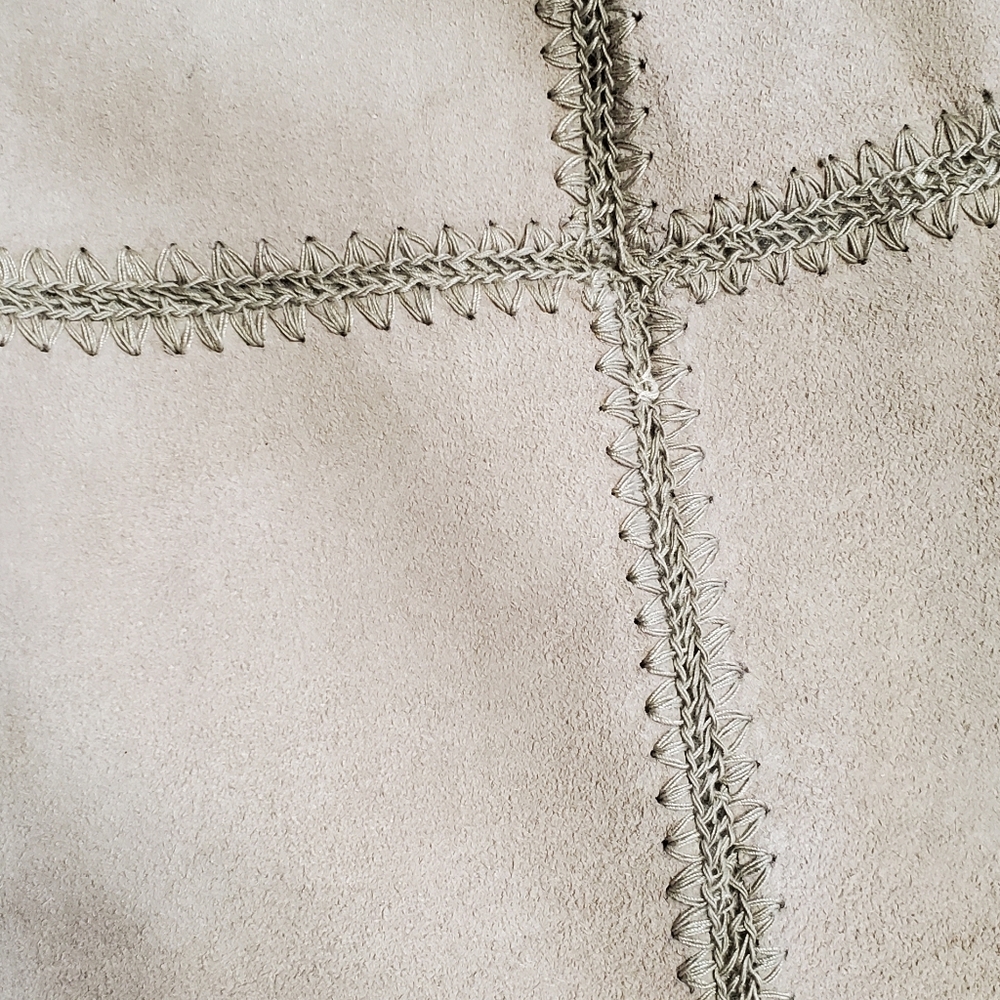 Inc Shell Genuine Leather Size 8 Skirt View 2